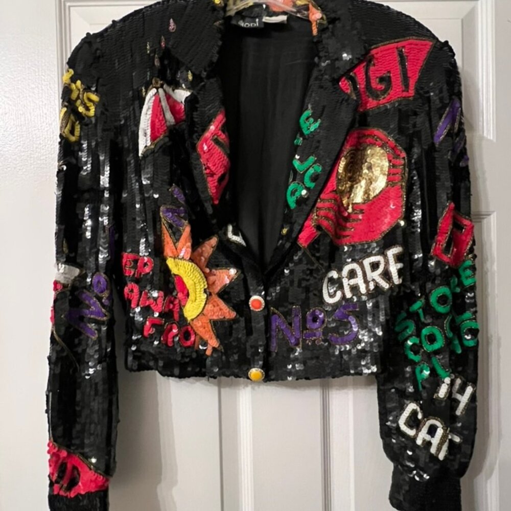 Sequined Jacket Perfect  - For New Years! - Price Drop!